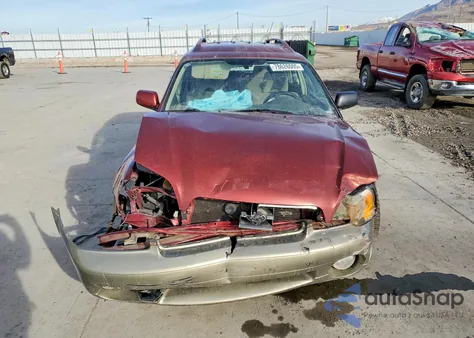 2002 Subaru Legacy Outback z USA, uszkodzony, nr VIN 4S3BH665627627206